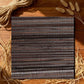 LANTIME No-Drill cordless natural jute bamboo Roman shade with top down bottom up design installed on window