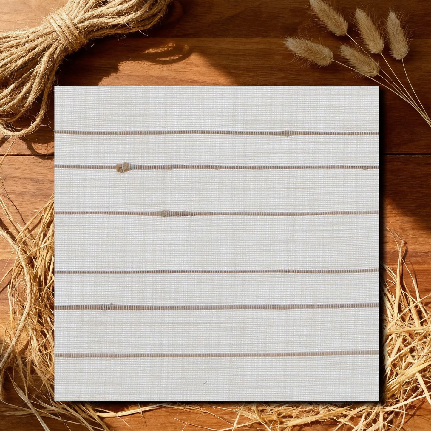 LANTIME No Drill Roman Shades|Natural Jute Bamboo|Top Down Bottom Up Cordless|Cordless Roman Shades for Windows and Doors