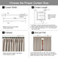 Faux Linen Blackout Curtains pencil pinch pleat blackout panels in black, set of 2, blocking 100% light and thermal insulated