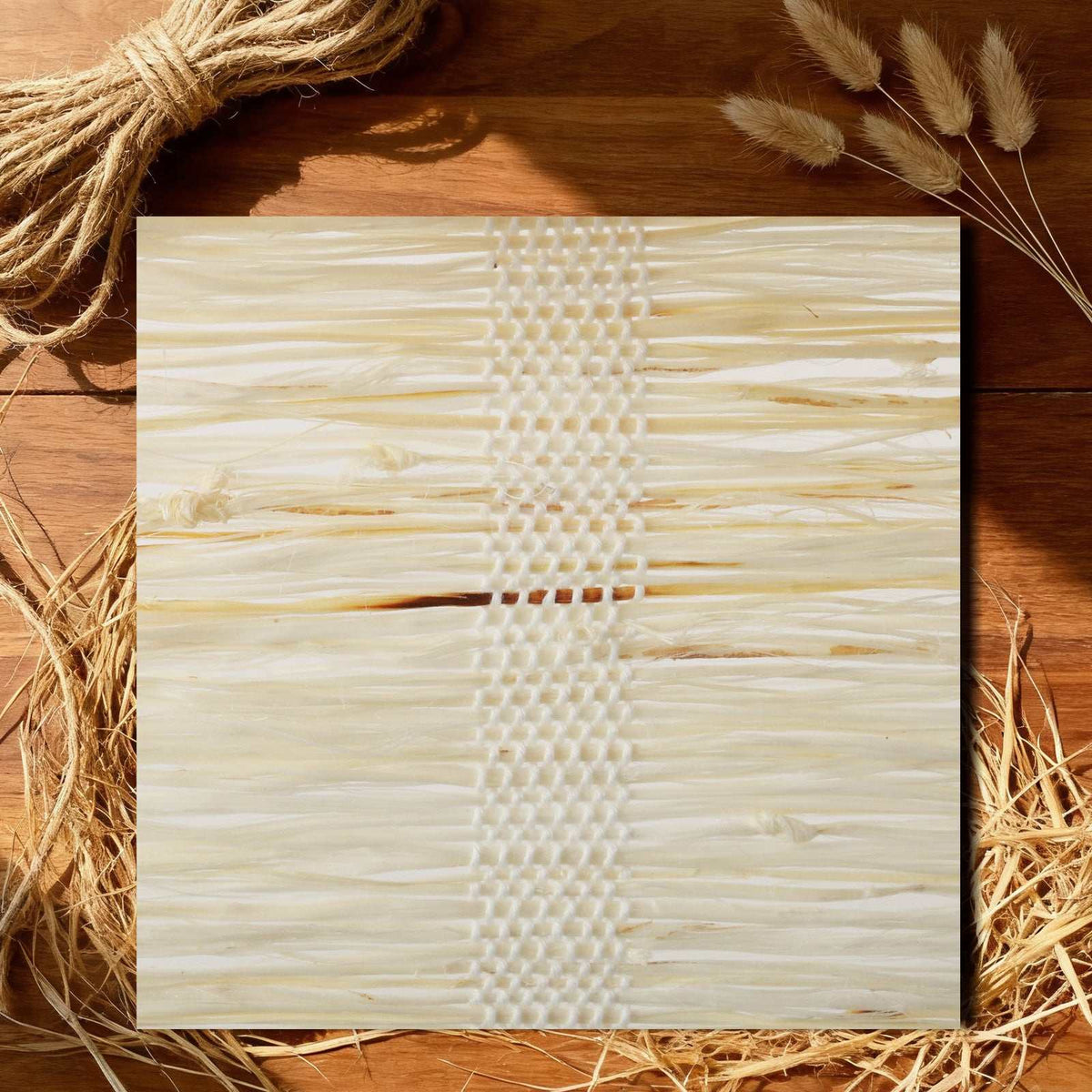 Cordless LANTIME No Drill No Tools Jute Bamboo Roman Shade custom size window blind