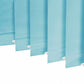 LANTIME blackout vertical blinds with 3.5-inch thermal insulated slats installed on a large window