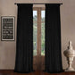 Set of 2 LANTIME velvet room darkening curtains with pinch pleat, thermal insulation, and soft weighted fabric