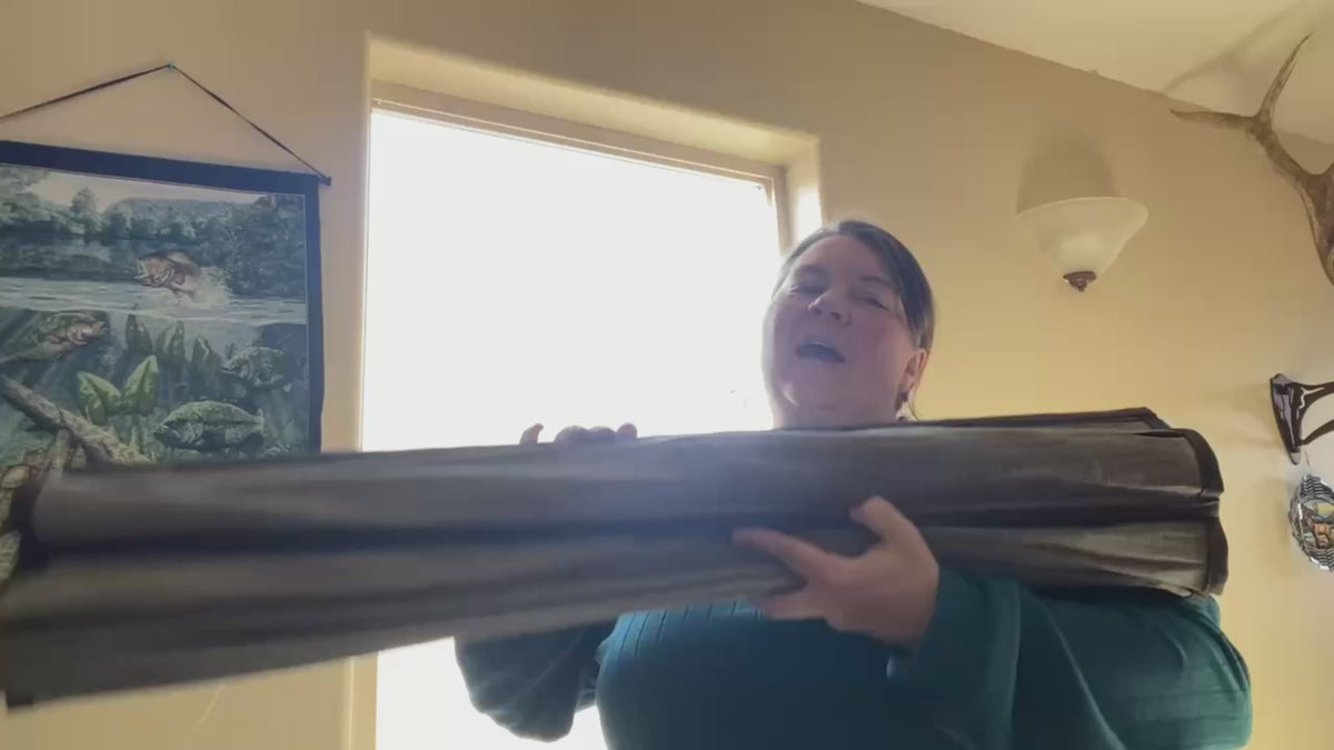 Top-down bottom-up Roman shade product demonstration